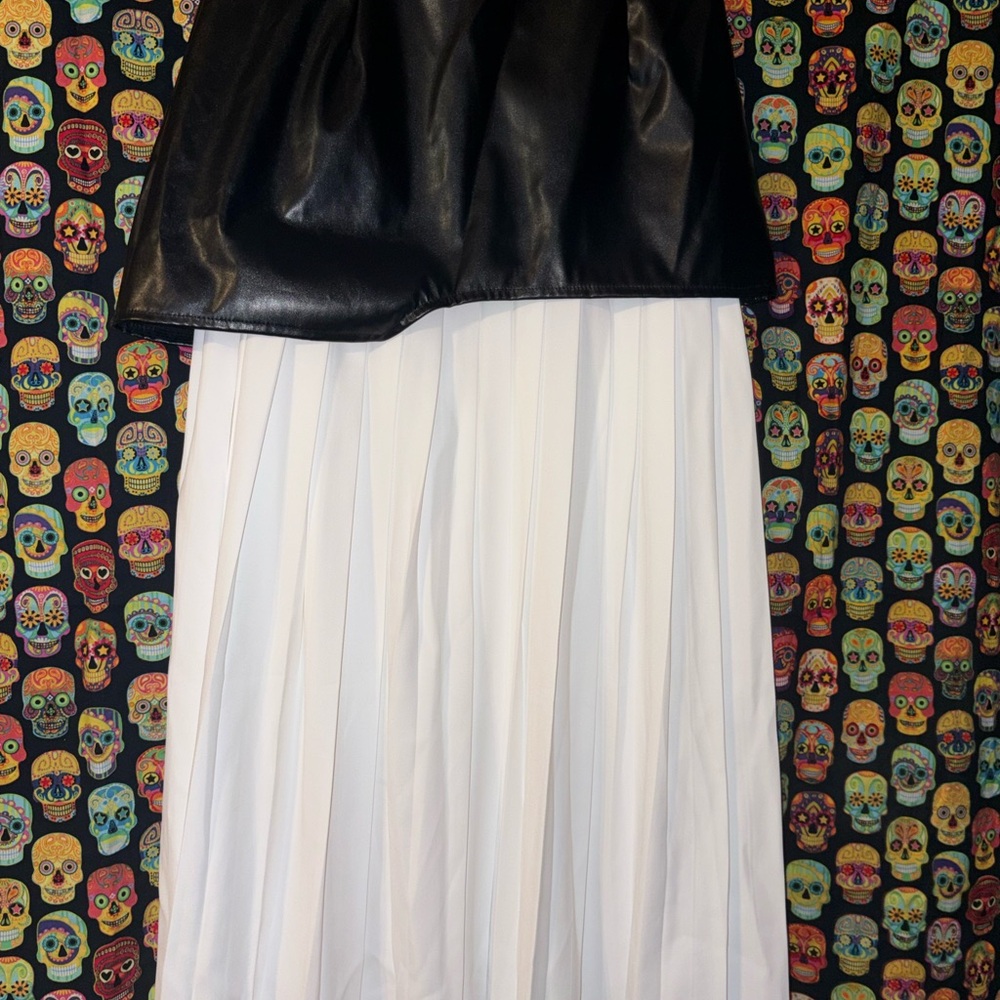 Elegant Black and White Women's Skirt